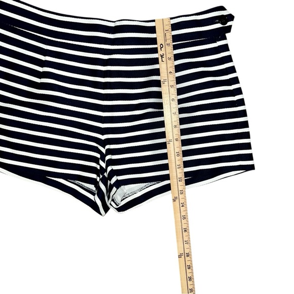 Navy and White Striped Shorts size 8 - Picture 6 of 7